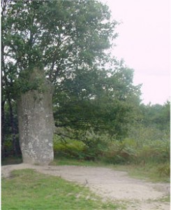 Le menhir de Cinturat