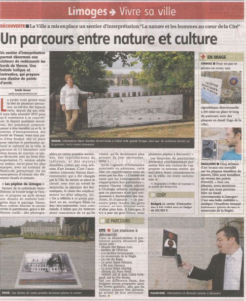 Un parcours entre nature et culture
